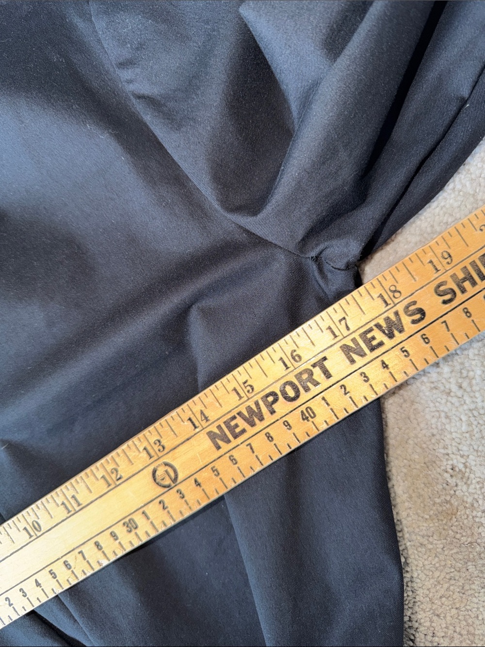 COS Black Wrap-Style Long-Sleeve Jumpsuit size 8 - Picture 7 of 9